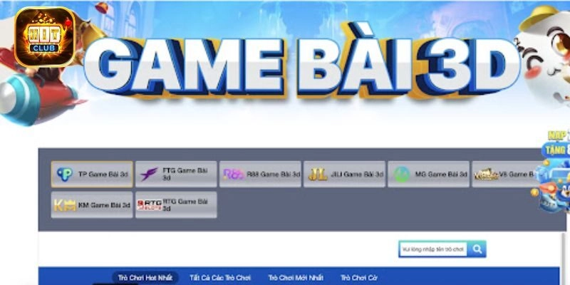 Về KM game bài 3D