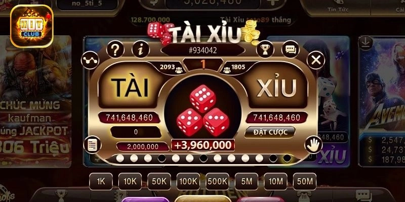 Luật tài xỉu online